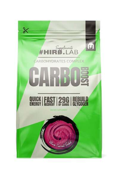 HIRO.LAB - كاربو بوست 1000 غرام من شربات الكشمش الأسود