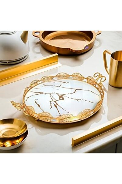 Generic Decorative Serving Tray for Living Room, Bedroom, Dining Room, and Kitchen (ZY-1)