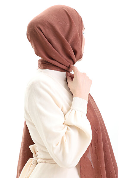 sefamerve Bamboo Shawl 70281-49 Cinnamon Color