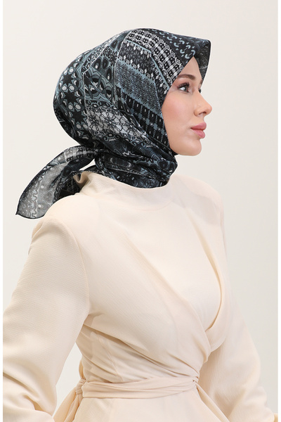 sefamerve Κεχριμπαρένιο Κασκόλ 70291-10 Καπνιστό