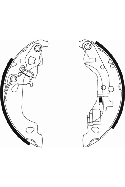 Krieger Set Saboti Frana Fiat Punto Zastava 10 1999-2012