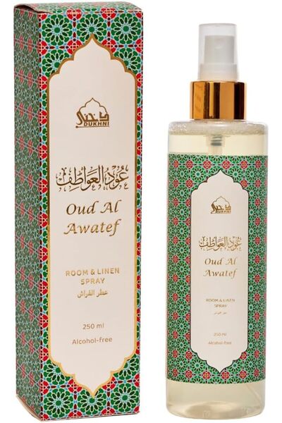 dukhni عطر العواطف عطر الفراش | 250 مل رذاذ غير كحولي | رذاذ عطري طبيعي عربي ...