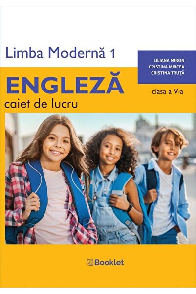 Editura Booklet Limba moderna 1. Limba engleza. Caiet de lucru pen