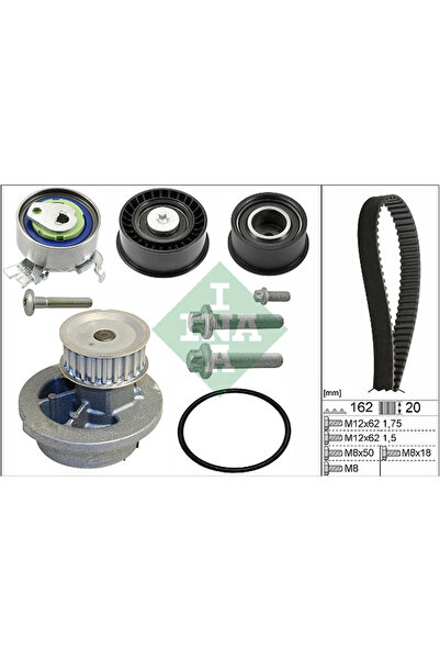 FAG Set Pompa Apa + Curea Dintata Chevrolet Chevy/Corsa Holden Barina