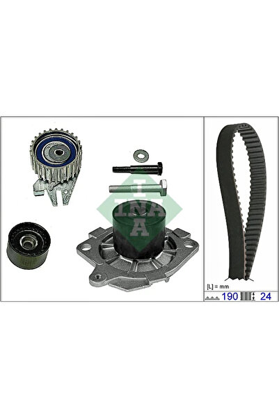 FAG Set Pompa Apa + Curea Dintata Alfa Romeo 145/146/147 Fiat Brava/Bravo 1/B...