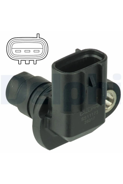 DELPHİ Сензор за импулси на коляновия вал Nissan 10-Trail 1/Almera 2/Almera Tino