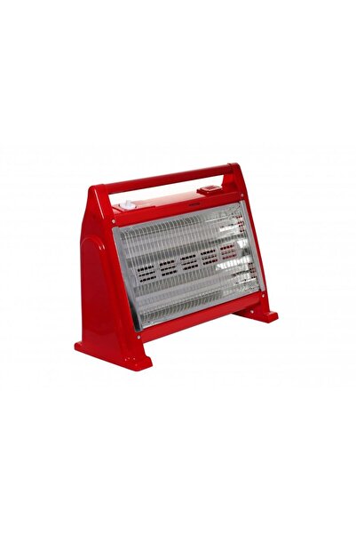 Hausberg Radiator cu quartz HB-8102, 1600W, 2 trepte, Protectie la supraincalzire, Rosu