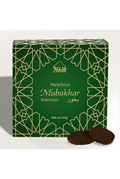 dukhni معمول مبخر بخور | 40 جرام بخور العود العربي | مزيج العود الزهري الترابي