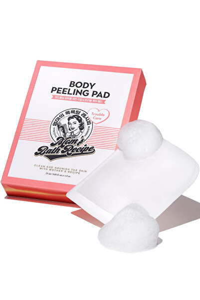 Moms Bath Recipe وصفة حمام الأم - مناديل تقشير الجسم - عناية قوية 30 مل، 8 قطع