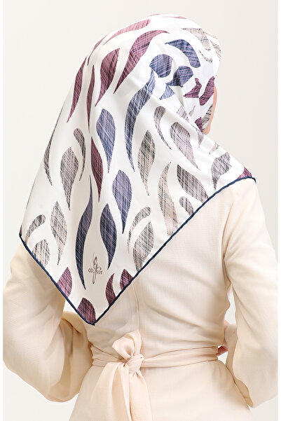 sefamerve Κασκόλ με σχέδιο 70289-09 Ναυτικό μπλε