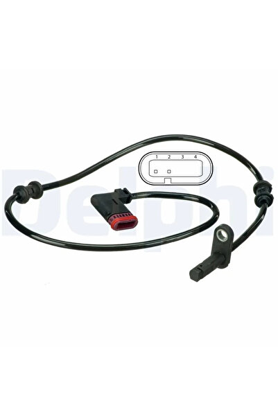 DELPHİ Сензор за скоростта на колелото Citroen Lna Mercedes-Benz Cls/E-Class