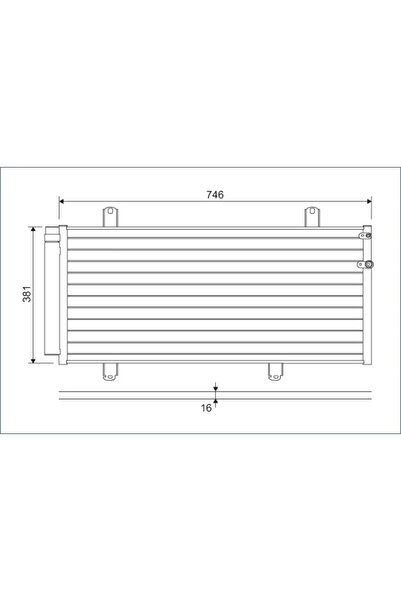 VALEO Condensator Climatizare Lexus Es Toyota Aurion/Avalon Limuzina/Camry Li...