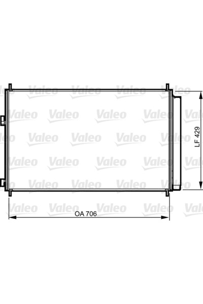 VALEO Condensator Climatizare Toyota Previa 3/Rav 4 3