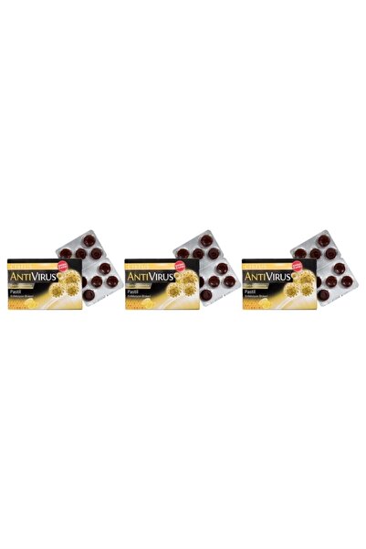 CISTUS Antivirüs Ballı Limonlu Pastil 10'lu 3 Adet