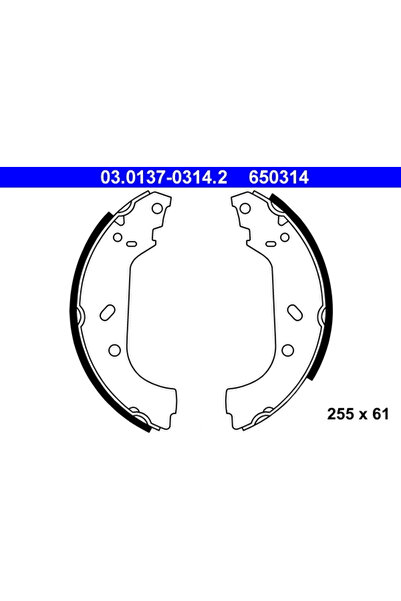 Ate Set Saboti Frana Citroen Evasion Microbus/Jumpy 1 Fiat Scudo Bus/Scudo Ca...