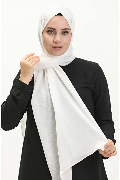 sefamerve Σάλι με έθνικ σχέδιο 70225-04 Εκρού