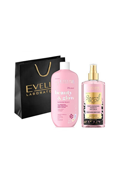 Eveline Cosmetics Σετ δώρου Pink Panther Sensual Body Spray, 150 ml + Ενυδατι...