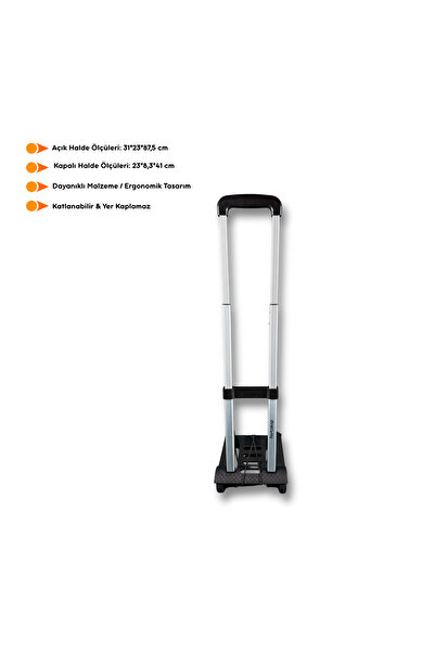 Portakap Katlanır Çek Çek