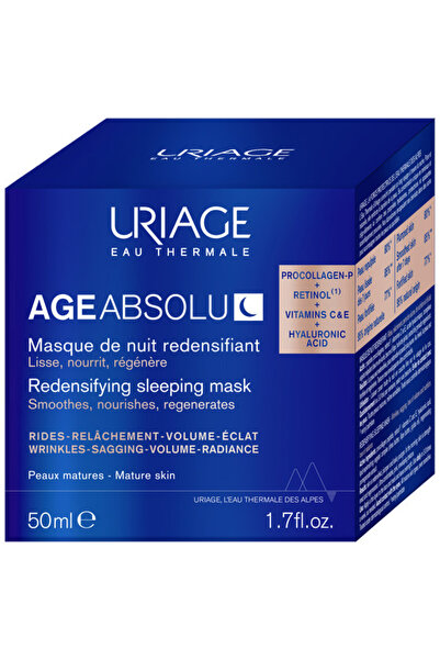 Uriage Age Absolu Pro Collagen Αναγεννητική Μάσκα Νύχτας, 50 ml