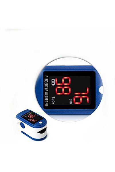 Telemag OLED Display Pulse Oximeter — Measures SpO2 and Pulse Rate, Blue