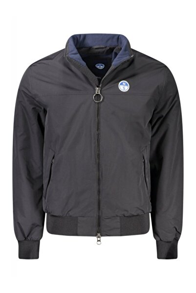 North Sails Jachetă bărbătească, cu 2 buzunare exterioare, fără glugă, logo, ...