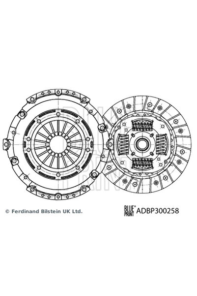 BLUE PRİNT Set Ambreiaj Suzuki SX4