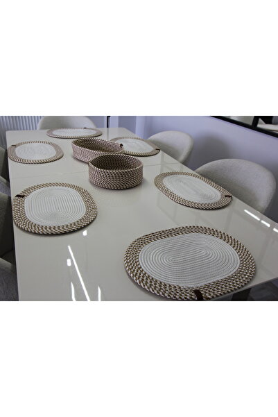 fa collection desing Runner Natural Jute, Patterned, Wicker, American Service, Table, Coffee Table Cover