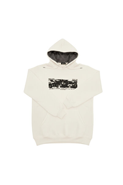 QUOS Чоловічий світшот з малюнком карти