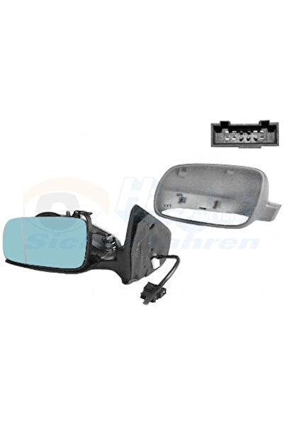 VAN WEZEL Oglinda Exterioara Stanga Vw Bora/Golf 4