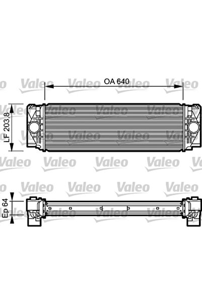 VALEO Compresor intercooler Mercedes-Benz Sprinter 3,5-T Bus/Sprinter 3,5-T