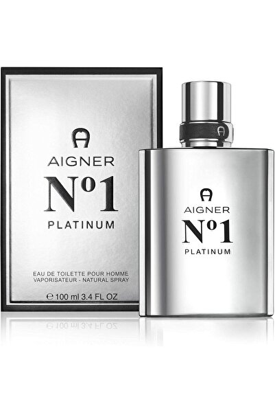 Aigner No 1 Platinum for Men, Eau de Toilette, 100ml