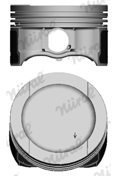 NÜRAL Piston Audi A3/A4 B5/A4 B6 Seat Altea/Exeo/Leon