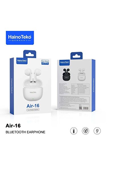 Generic Haino Teko Air-16 True Wireless Earphones With Super Clear Mic