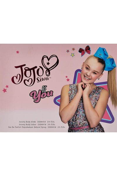 Jojo Siwa Eau De Parfum, 100ml + Luxury Body Wash 100ml + Body Lotion 100ml Set