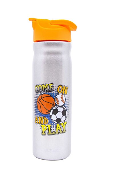 Globox Top Desenli Çelik Matara 500 ML