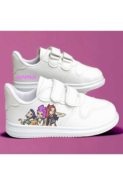 liasdesing iblis avcıları huntrix з принтом для дівчаток спортивні кросівки