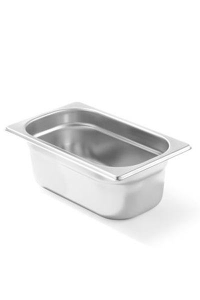 Other GN 1/4 container, stainless steel, Profi Line, height 100 mm - Hendi 801628