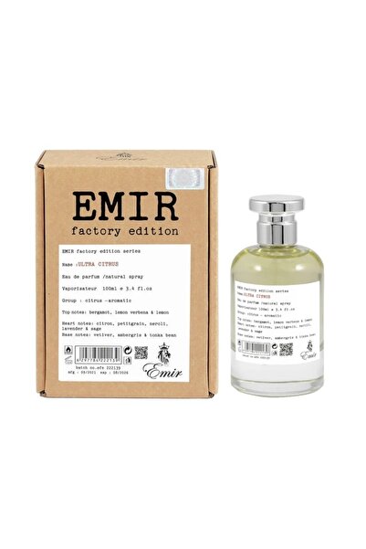 Paris Corner Apa de parfum Emir, Ultra Citrus Factory Edition, Barbati, 100 ml