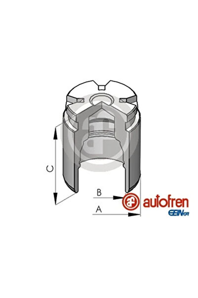 AUTOFREN SEINSA Brake Caliper Piston Rear Axle Abarth 500 / 595 / 695/500C / ...