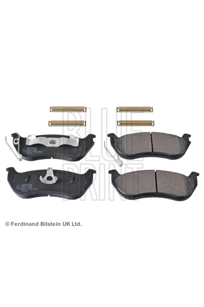 BLUE PRİNT Комплект спирачни накладки за дискови спирачки за заден мост Jeep ...