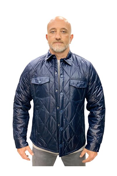 DYNAMO Navy Blue Color Kabitone Coat