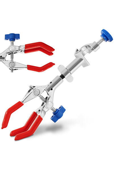 Other Clemă de laborator pentru baloane de condensare cu 3 degete și clemă de 200 mm