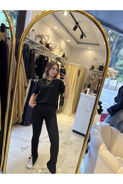 Dilvin Toparlayıcı yüksek bel tayt