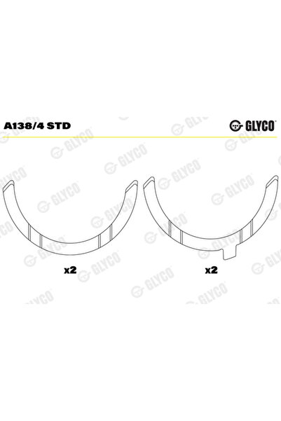 GLYCO Saiba Distantier Arbore Cotit Audi 100 C4/80 B4/A4 B5