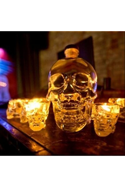 ahsun Water Cola Fruit Juice Skull Bottle 550 Ml