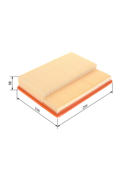 Bosch Air filter Mercedes-Benz C-Class/Clk/M-Class