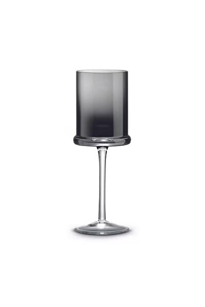 Pozzi Milano Fun Classy 2'li Cam Şarap Kadehi Seti 270 ml- Duman Grisi