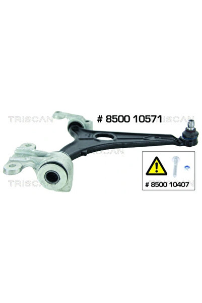 TRISCAN Brat Suspensie Roata Citroen C8/Jumpy 2 Fiat Scudo Bus/Scudo Caroseri...