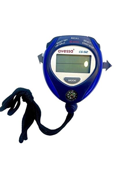 AVESSA CG-512 10 Hafızalı Elektronik Stopwatch Kronometre 10 Lap