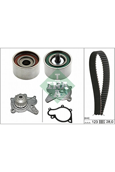 FAG Set Pompa Apa + Curea Dintata Hyundai Accent 2/Elantra 3/Getz Kia Carens ...